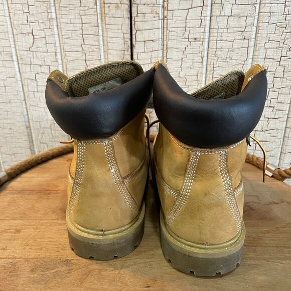 Eddie Bauer Designer Rick Tan HamiltoWaterproof Hiking Chelsea Boots Men's SZ 12 - Picture 4 of 6